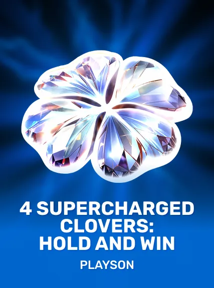 4 Supercharged Clovers: Hold and Win game tile